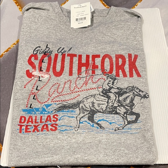 Southfork Ranch Other - Kids Gray Graphic T-Shirt Dallas fans of the show  it came from SF